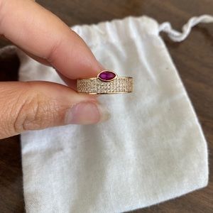 *New* Lili Clapse Marquise Ruby Ring | 8